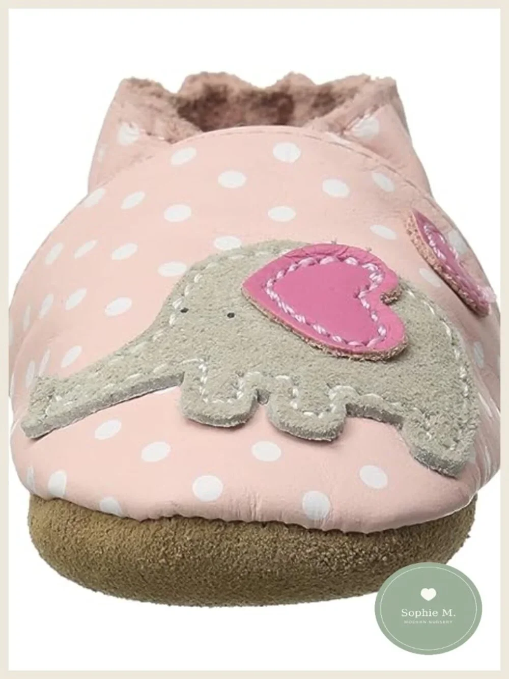 Soft Sole Crib Shoes Slippers for Infant Toddler Non-Slip Suede